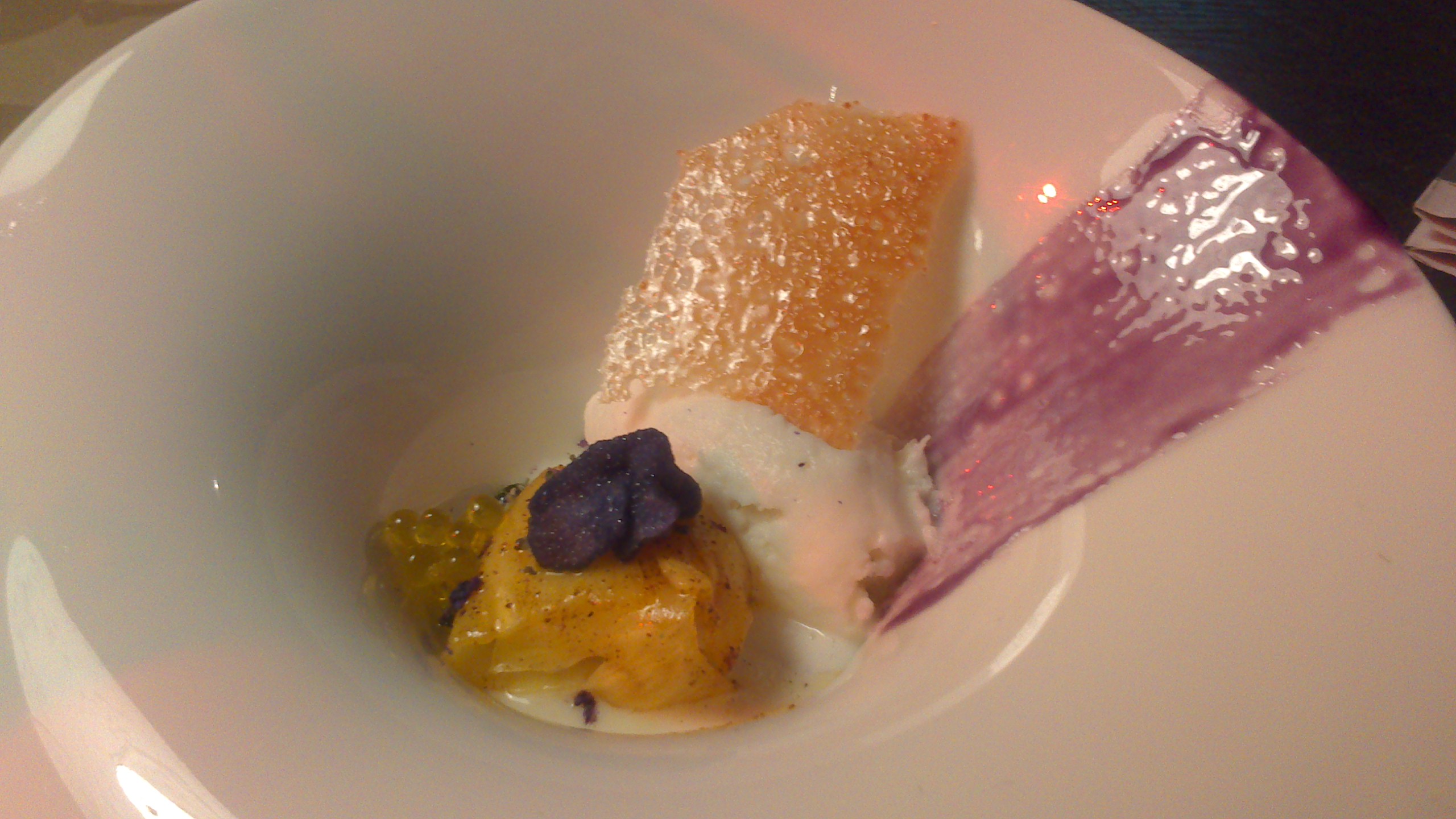 Bascook en Bilbao Daifuku de violetas